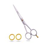 NIXCER Professional Series Super Cut Round Shank Hair Cutting Scissors – Sand